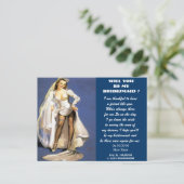 私の花嫁のメイドになるの?私の花嫁のメイドになれ インビテーションポストカード (スタンド正面)