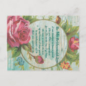 私の花嫁のメイドになるの?私の花嫁のメイドになれ インビテーションポストカード (裏面)