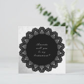 私の花嫁のメイドのシルバー・ブラックか 招待状 (スタンド正面)