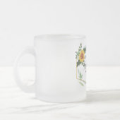 私の花嫁のメイドのメイドの名誉ありがとう フロストグラスマグカップ (左)