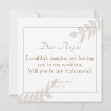 私の花嫁のメイドの金フローラカードか