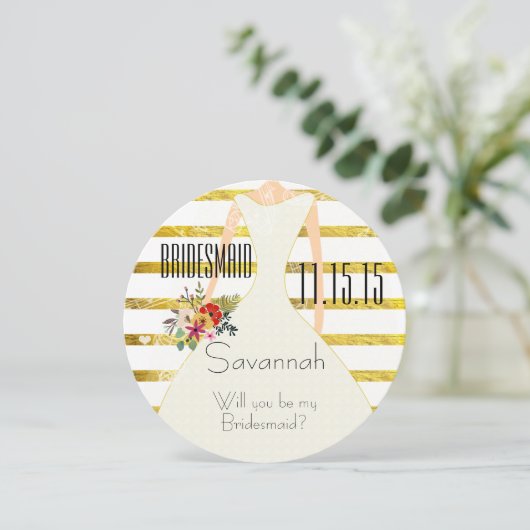 私の花嫁のメイド婚約の写真は後ろに 招待状 (スタンド正面)