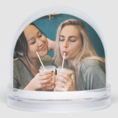 私の花嫁のメイド紙吹雪スノングローブ (正面)