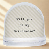 私の花嫁のメイド紙吹雪スノングローブ