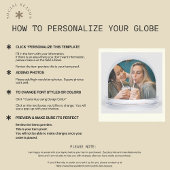 私の花嫁のメイド紙吹雪スノングローブ