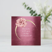 私の花嫁のメイド金ゴールドバラバーグントリース 招待状 (スタンド正面)