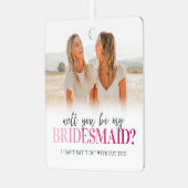 私の花嫁のメイド2の写真 メタルオーナメント (正面左)