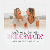 私の花嫁のメイド2の写真 メタルオーナメント (正面)