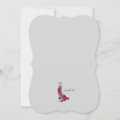 私の花嫁のメイド2枚のカードは？ 招待状 (裏面)