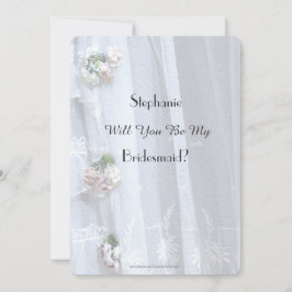 私の花嫁のメイド、ヴィンテージレース招待状 招待状