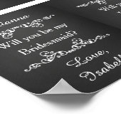 私の花嫁のワインラベルカスタムになってくれないか ポスター (角)