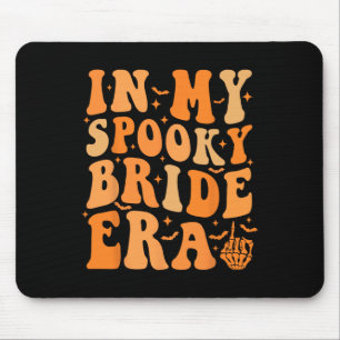 私の花嫁の不気味時代のGroovyのバ結婚ーでハロウィーン マウスパッド
