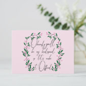 私の花嫁の介添人になってくれますか？ 招待状 (スタンド正面)