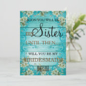 私の花嫁の付き添いになってくれる？ 招待状 (スタンド正面)