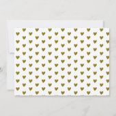 私の花嫁の付き添いになるか4人の写真のコラージュ 招待状 (裏面)