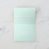 私の花嫁の付き添いのカードになるか？ 招待状 (内部)