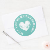 私の花嫁の依頼ヴィンテージシールは? ラウンドシール (封筒)