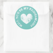 私の花嫁の依頼ヴィンテージシールは? ラウンドシール (バッグ)