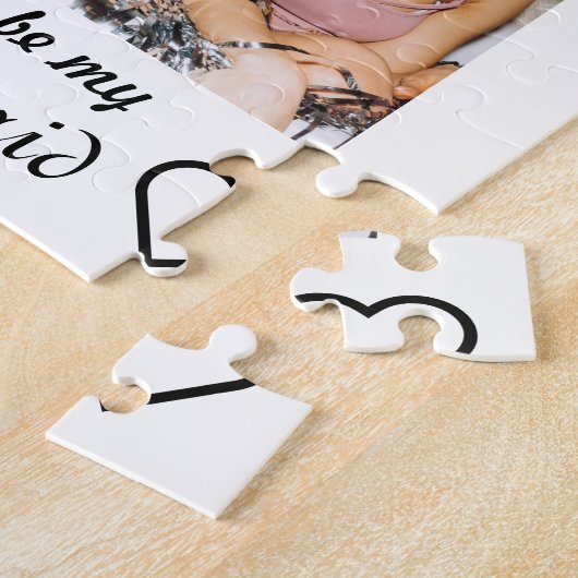 私の花嫁の写真か? ジグソーパズル (側面)