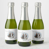 私の花嫁の写真花嫁の提案は？ スパークリングワインラベル (ボトル)