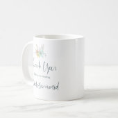 私の花嫁の台本をありがとうスタイリッシュ。 コーヒーマグカップ (正面左)