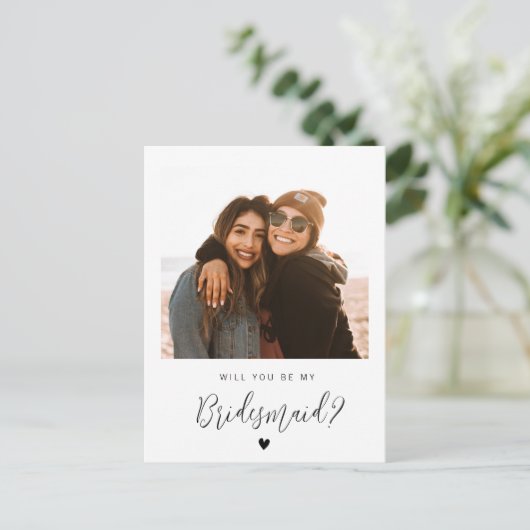 私の花嫁の名刺を撮ってくれないか ポストカード (スタンド正面)