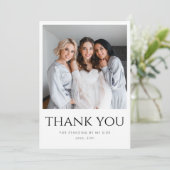 私の花嫁の名刺を渡してくれてありがとう 招待状 (スタンド正面)