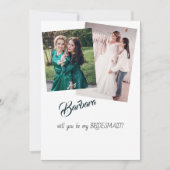 私の花嫁の名刺を サンキューカード (正面)