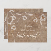 私の花嫁の名刺を 招待状 (正面/裏面)