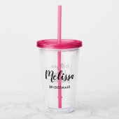 私の花嫁の提案か アクリルタンブラー (正面)