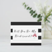 私の花嫁の提案か インビテーションポストカード (スタンド正面)