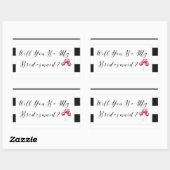 私の花嫁の提案か 長方形シール (シート)