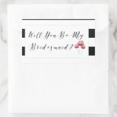 私の花嫁の提案か 長方形シール (バッグ)