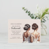 私の花嫁の提案であるアフリカ系アメリカ人 招待状 (スタンド正面)