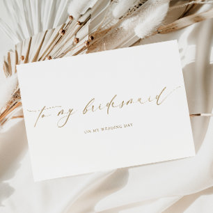 私の花嫁の結婚式の日にエレスミア 箔カード