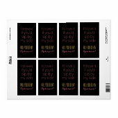 私の花嫁の花嫁の花嫁付き合いのワインラベルになってくれないか ラベル (フルシート)