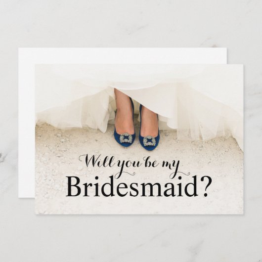 私の花嫁の衣装にな結婚ってくれ 招待状 (正面/裏面)