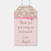私の花嫁の贈り物ラベルをありがとう ギフトタグ (正面)