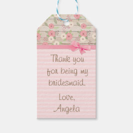 私の花嫁の贈り物ラベルをありがとう ギフトタグ