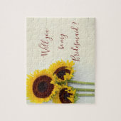 私の花嫁はヒマワリが貰える ジグソーパズル (縦)