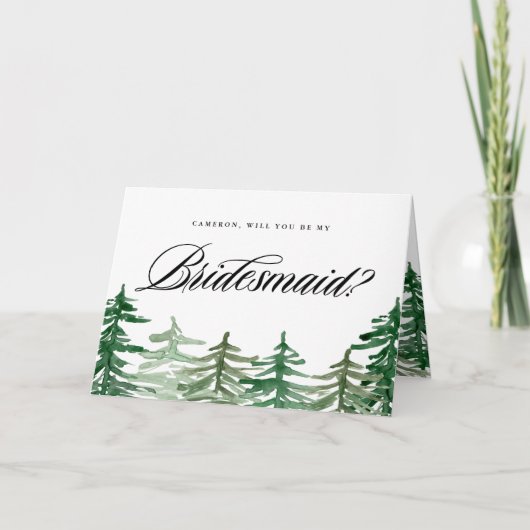 私の花嫁は水彩林 カード (正面)