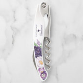 私の花嫁は紫のラベンダーの緑 ソムリエナイフ (裏面)