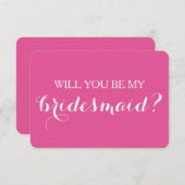 私の花嫁カードのブライダルパーティカード 招待状 (正面/裏面)