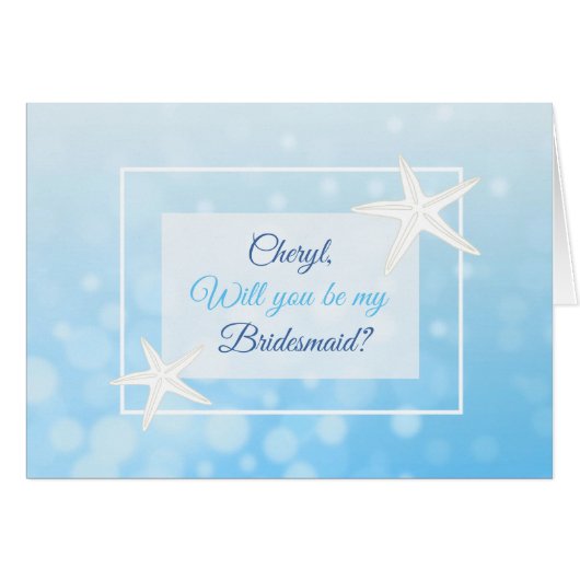 私の花嫁カードパーソナライズされたは？ (正面横)