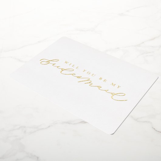 私の花嫁フォイル写真提案書カードか 箔招待状 (回転した状態)