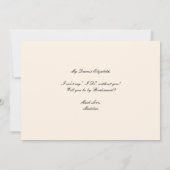 私の花嫁フローラヴィンテージアリスワンダーランド 招待状 (裏面)