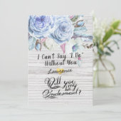 私の花嫁ボホの花の木素朴か 招待状 (スタンド正面)