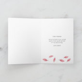 私の花嫁メイドのフローラカードは？ 招待状 (内部)