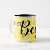 私の花嫁メイドブライダルパーティギフトテーマ ツートーンマグカップ (正面左)