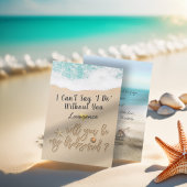 私の花嫁メイド夏のビーチヒトデ 招待状